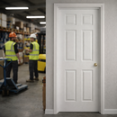 6 Panel Door – Textured – Residential Interiors