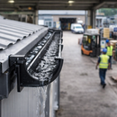 112mm Gutter Fascia Bracket - Black uPVC Support