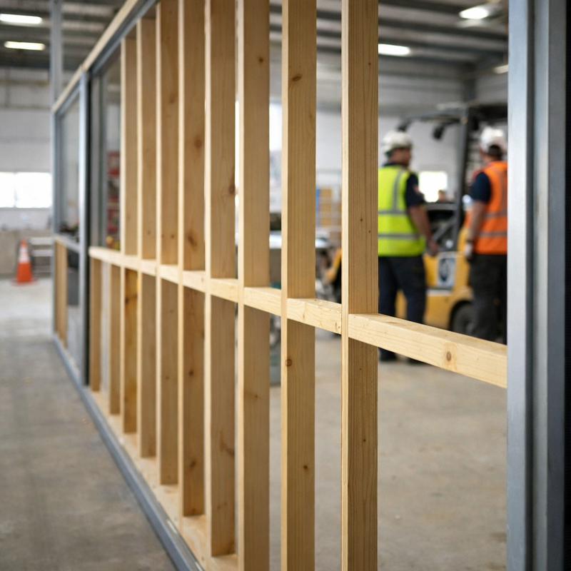 Timber Stud Infill – Softwood – Internal Partitions