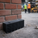 Plastic Air Brick – Black – Indoor Ventilation