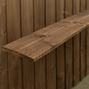 Feather Edge Fence Board – Brown Treated – Outdoor Fencing