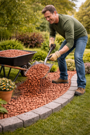 Red Granite Gravel 20mm – Premium Decorative Garden Stone for Driveways, Borders & Landscaping