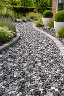 Black & White Decorative Aggregate 20mm – Premium Gravel for Driveways, Borders & Outdoor Spaces