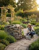 Premium Multicoloured Rustic Slate Rockery 150-450mm for Garden Design and Landscaping