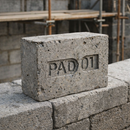 Concrete Padstone – Grey – Residential & Commercial Use