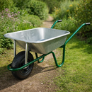 Garden Wheelbarrow – Metal – Landscaping