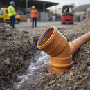 Underground Drainage Bend – PVC – Outdoor Drainage Systems