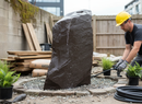 Premium Slate Monolith 900mm - Beautiful Mixed Color Stone for Landscaping and Decorative Water Features