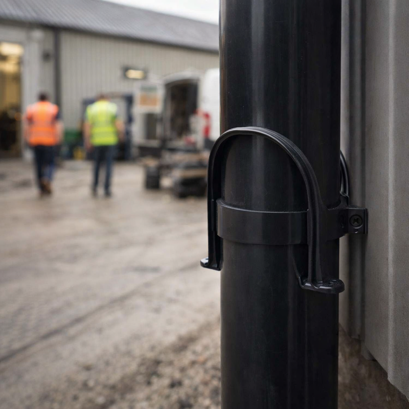 Soil Pipe Socket Clip – PVC – Residential & Commercial Use