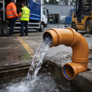 Underground Drainage Rest Bend – PVC – Outdoor Drainage Systems