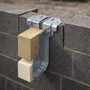 Masonry Joist Hanger – Galvanised Steel – Residential & Commercial Support