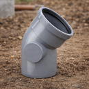 Soil Access Bend – PVC – Outdoor Drainage