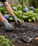 Premium Eco-Friendly Mini Mulch in Plum and Blue Slate for Pathways and Garden Borders - Various Bagging Options Available