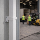 Downpipe Bracket – White uPVC – Exterior Drainage