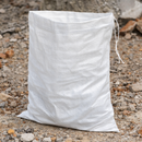 Rubble Sack – White Woven – Heavy Duty