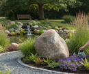 Premium Natural Quartz and Granite Boulder - Multi-Color, Elongated and Smooth for Rugged Landscaping