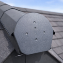 Dry Verge End Cap – Grey – Pitched Roofs