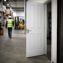 Textured Semi Solid Door – Primed – Residential Interiors