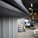 Vented Soffit Board – Black Ash – Exterior Applications