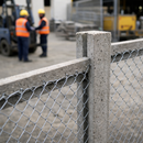 Concrete Corner Fence Post – Reinforced – Outdoor Fencing