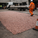 Red Granite Chippings – Decorative Stone – Landscaping & Driveways