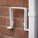 Downpipe Bracket – White uPVC – Exterior Drainage