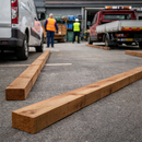 Brown Treated Sawn Timber – Fencing – Outdoor