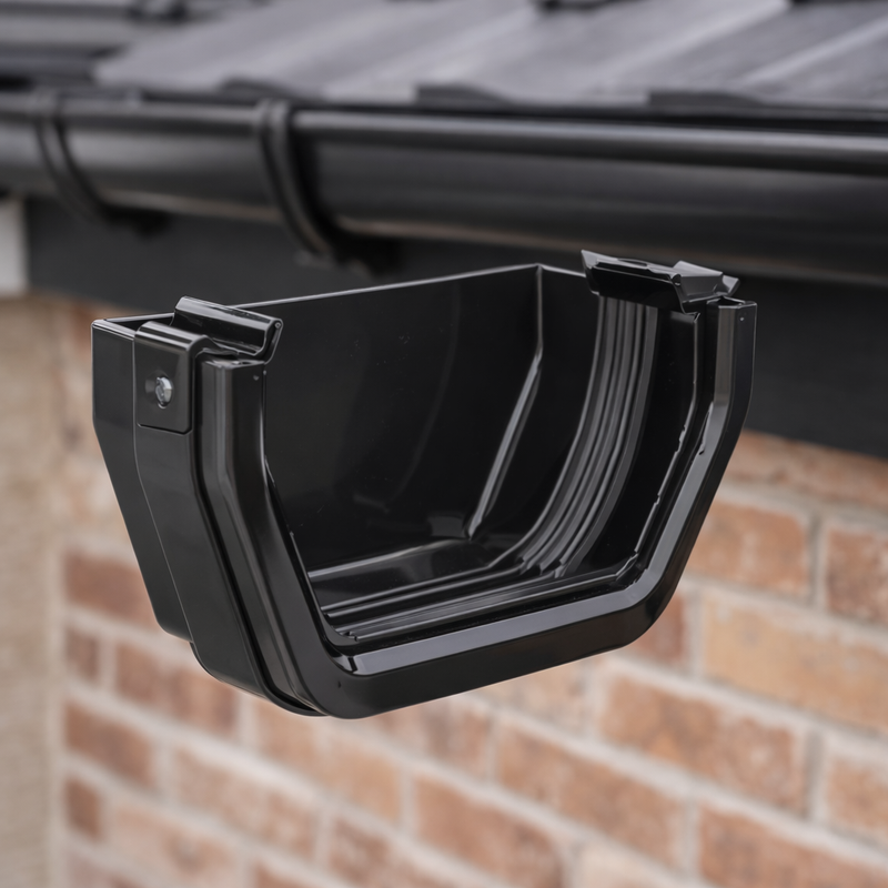 Square Gutter Stop End – PVC – Outdoor Drainage Systems