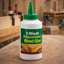 Polyurethane Wood Glue – Fast-Setting – Interior & Exterior Use