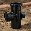 Soil Access Pipe – PVC – Outdoor Drainage