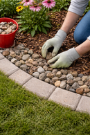 10–20mm Pea Gravel – Natural Decorative Garden Gravel