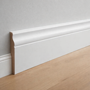 Chamfered Skirting Board – White Primed – Residential Interiors