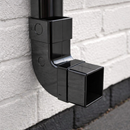 Square Downpipe Offset Bend – PVC – Exterior Drainage