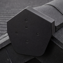 Angled Ridge End Cap – Black – Versatile Roofing Solutions