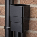 Square Downpipe Connector – PVC – Exterior Drainage