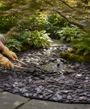 Premium Plum Slate Chippings 20mm - Decorative Aggregate for Pathways, Water Features, and Garden Borders