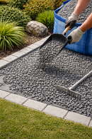 10mm Black Gravel Chippings – Charcoal Granite for Driveways, Landscaping & Garden Use