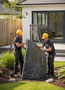 Premium Chunky Slate Monolith 600mm - Versatile Outdoor Feature for Gardens and Water Features