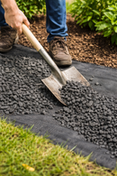 Charcoal Granite Gravel 20mm – Dark Grey to Black Decorative Aggregate for Driveways & Patios