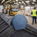 Dry Verge End Cap – Grey – Pitched Roofs