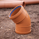 Underground Drainage Bend – PVC – Outdoor Drainage Systems