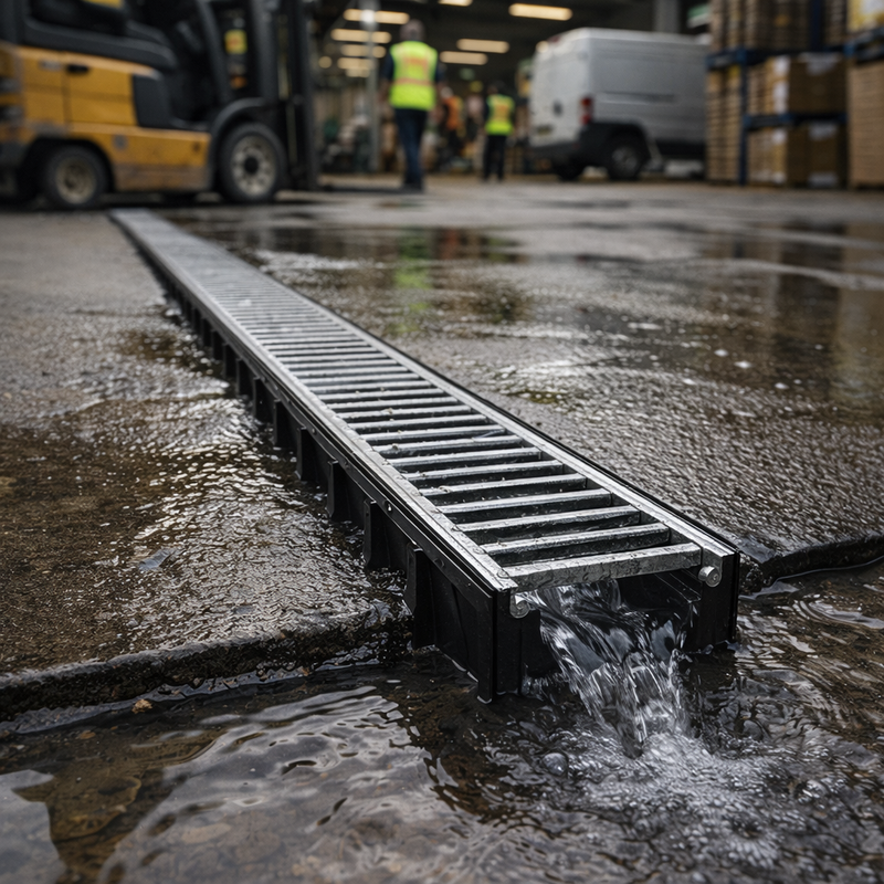 Surface Water Drainage Channel – Polypropylene – Outdoor Drainage