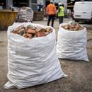 Rubble Sack – White Woven – Heavy Duty