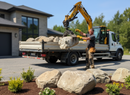 Premium Quartz and Granite Boulders 450-600mm for Natural Landscaping and Garden Features