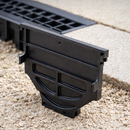 Channel Drain End Cap – Polypropylene – Outdoor Drainage Solutions