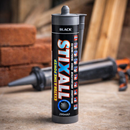 Grab Adhesive – Black – Indoor & Outdoor Use