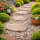 20mm Flamengo Marble Gravel Chippings – Pink, Peach & Grey Decorative Garden Stone for Paths, Driveways & Water Features (Bulk & Maxi Bags)