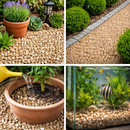 20mm Golden Gravel – Cotswold Limestone Decorative Aggregate for Driveways & Paths