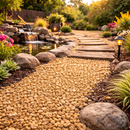 14mm Cotswold Gold Gravel – Golden Limestone Garden Chippings (8–14mm) | Decorative Path & Ground Cover Stone