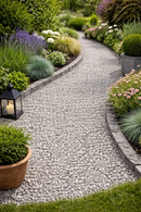 Grey Limestone Gravel 10mm – Premium Decorative Aggregate for Garden Paths, Borders & Ground Cover